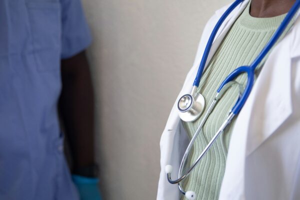a doctor holding a stethoscope
