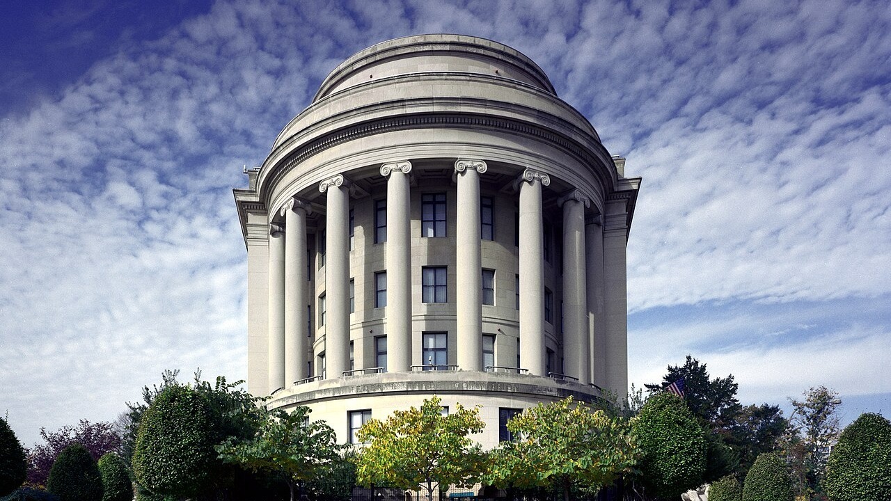 The Federal Trade Commission Building, originally known as the Apex Building, located at 600 Pennsylvania Avenue, NW in the Federal Triangle area of Washington, D.C.
