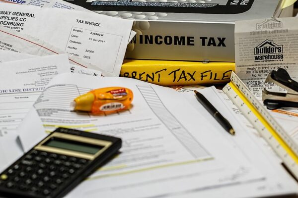 A calculation for tax which include income tax and other taxation. There are a lot of paper that contain a lot of information about the amount of tax.