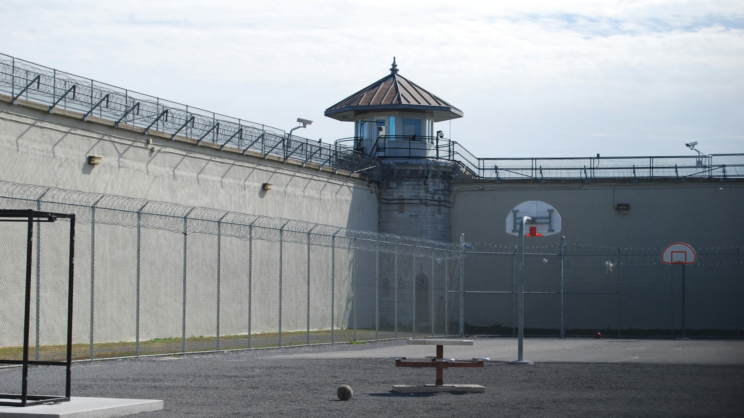 prison backyard