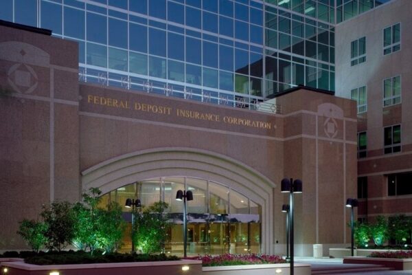 Title: Federal Deposit Insurance Corporation offices in Arlington, Virginia Physical description: 1 transparency : color ; 4 x 5 in. or smaller Notes: Title, date, and keywords provided by the photographer.; Digital image produced by Carol M. Highsmith to represent her original film transparency; some details may differ between the film and the digital images.; Forms part of the Selects Series in the Carol M. Highsmith Archive.; Gift and purchase; Carol M. Highsmith; 2011; (DLC/PP-2011:124).; Credit line: Photographs in the Carol M. Highsmith Archive, Library of Congress, Prints and Photographs Division.