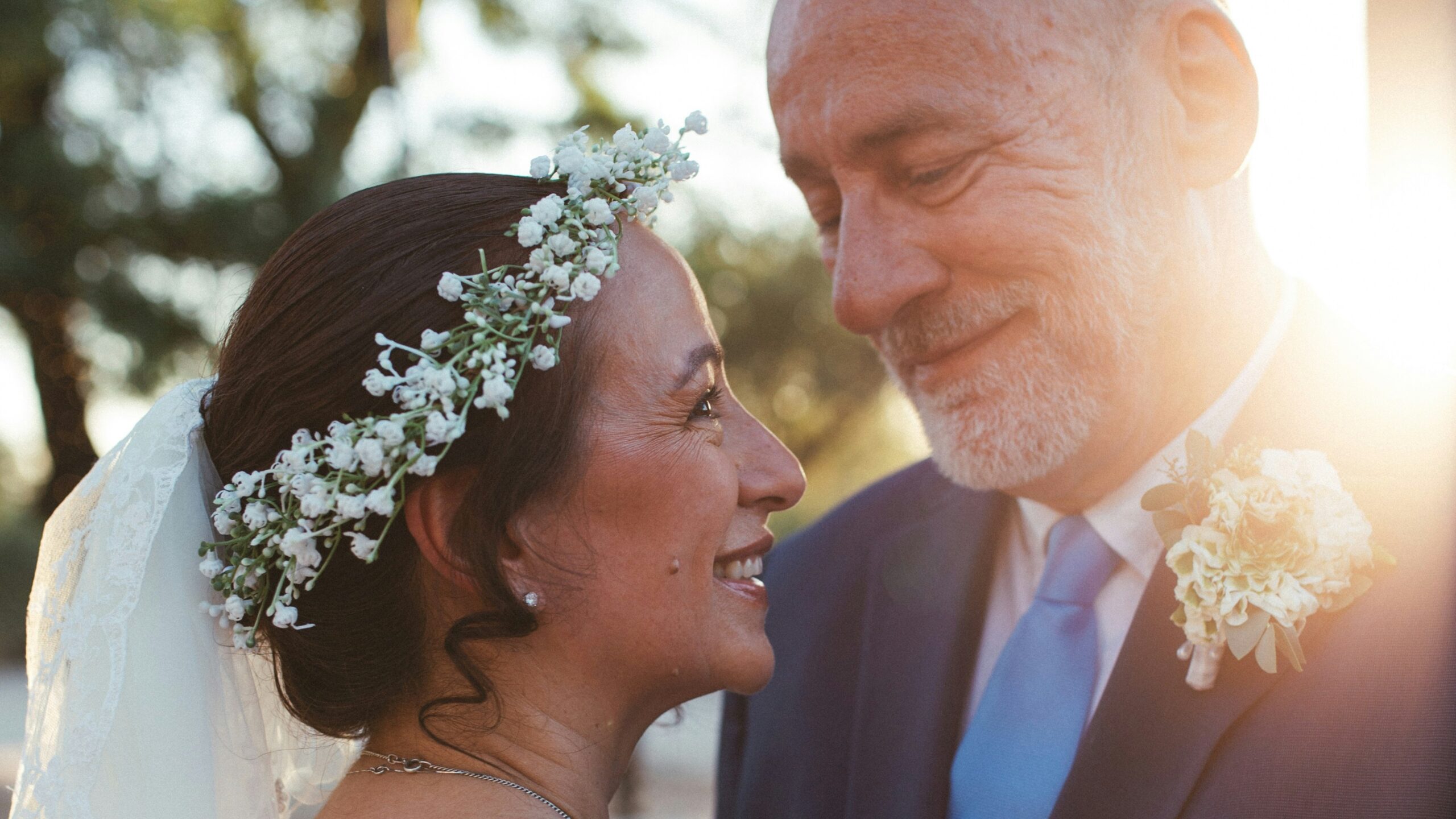 A man and a woman standing next to each other