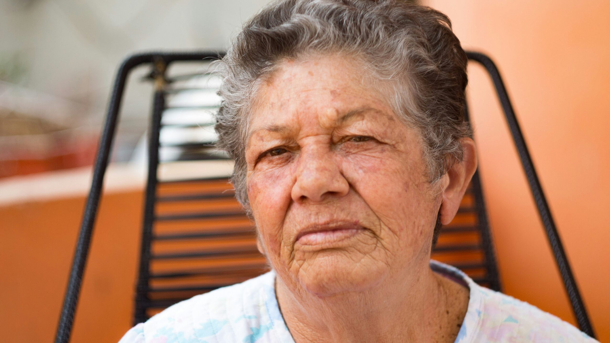 woman sitting on chair