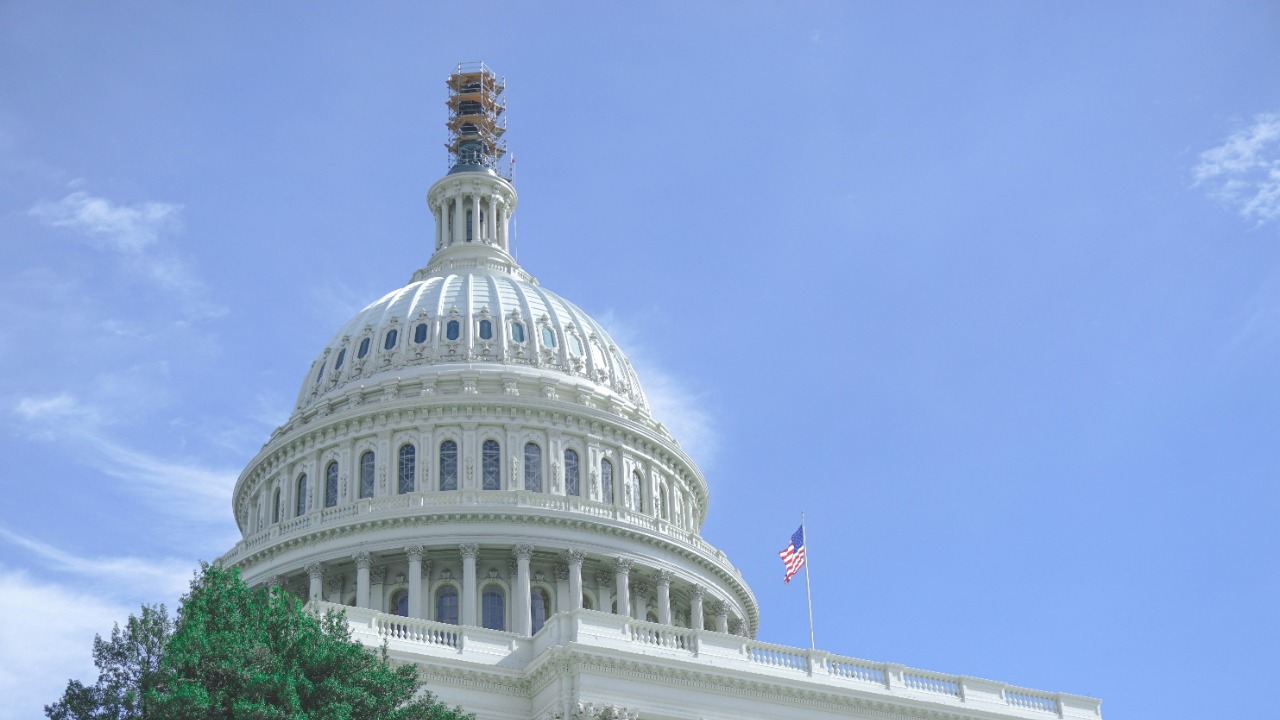 the dome of the united states capitol building